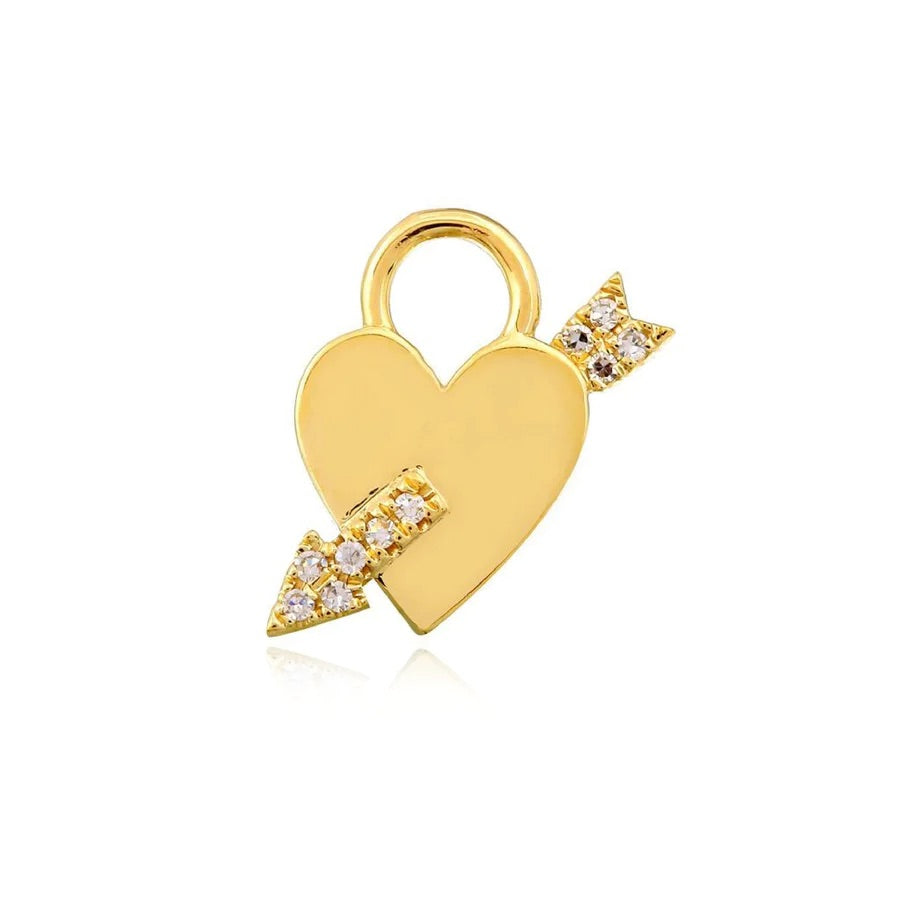 Cupids Heart charm