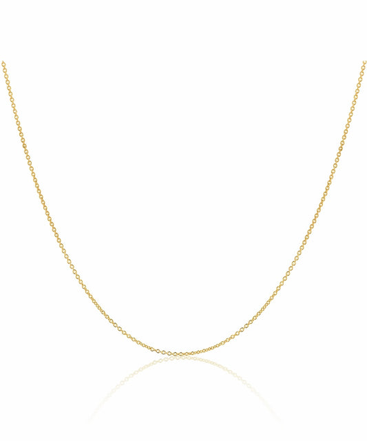 14K cable chain