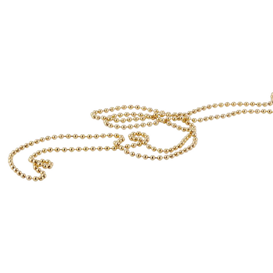 14K Ball necklace