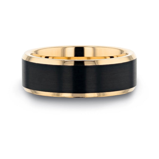 Black and gold band